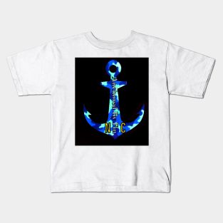 Anchored By Fin Kids T-Shirt